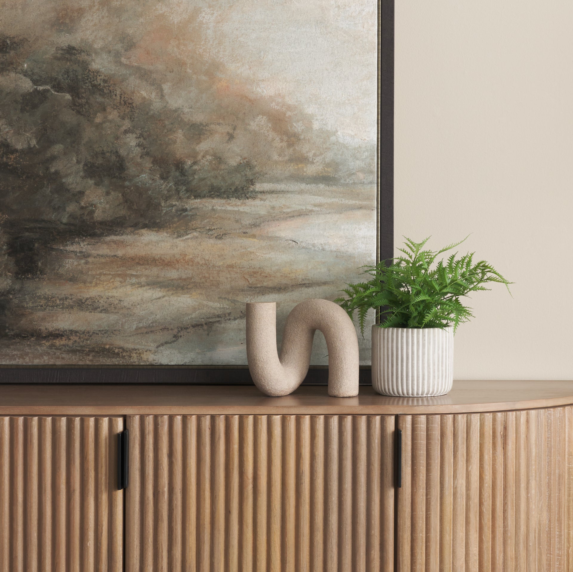 Kailas Resin Textured Sandstone Decorative Object