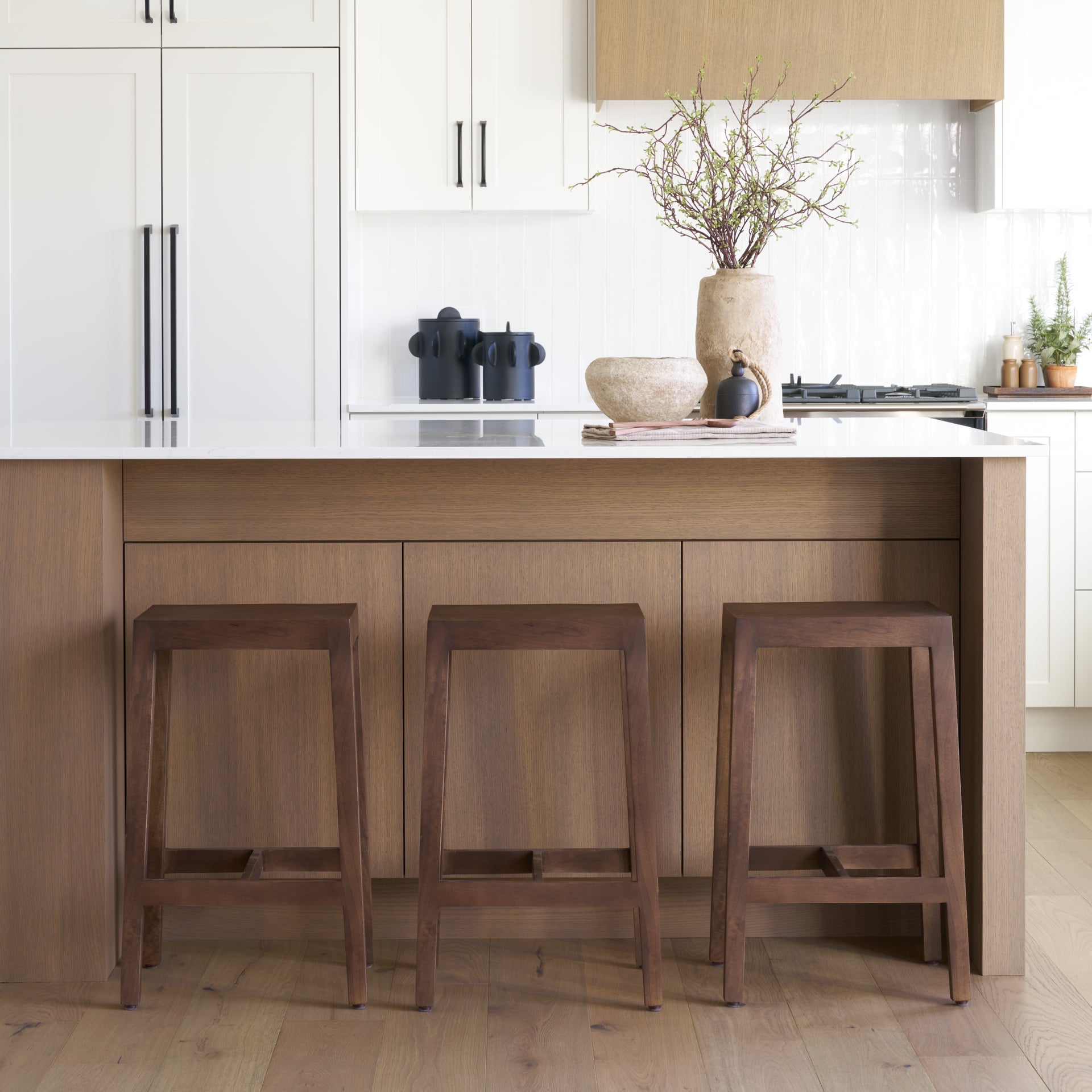Colony Solid Wood Counter Stool