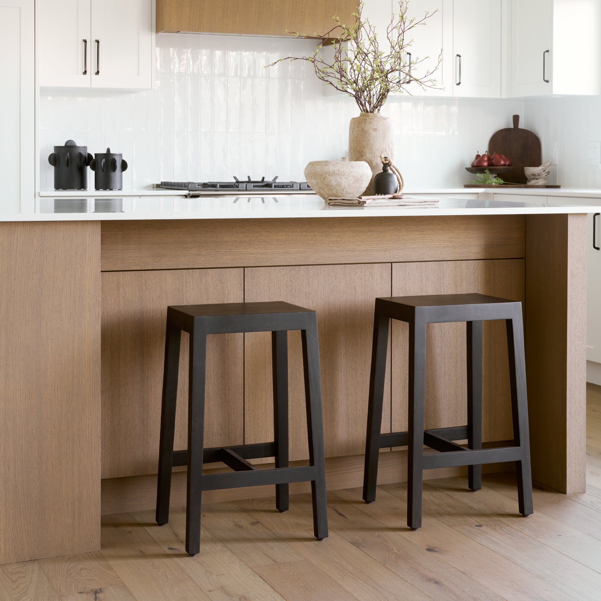 Colony Solid Wood Counter Stool