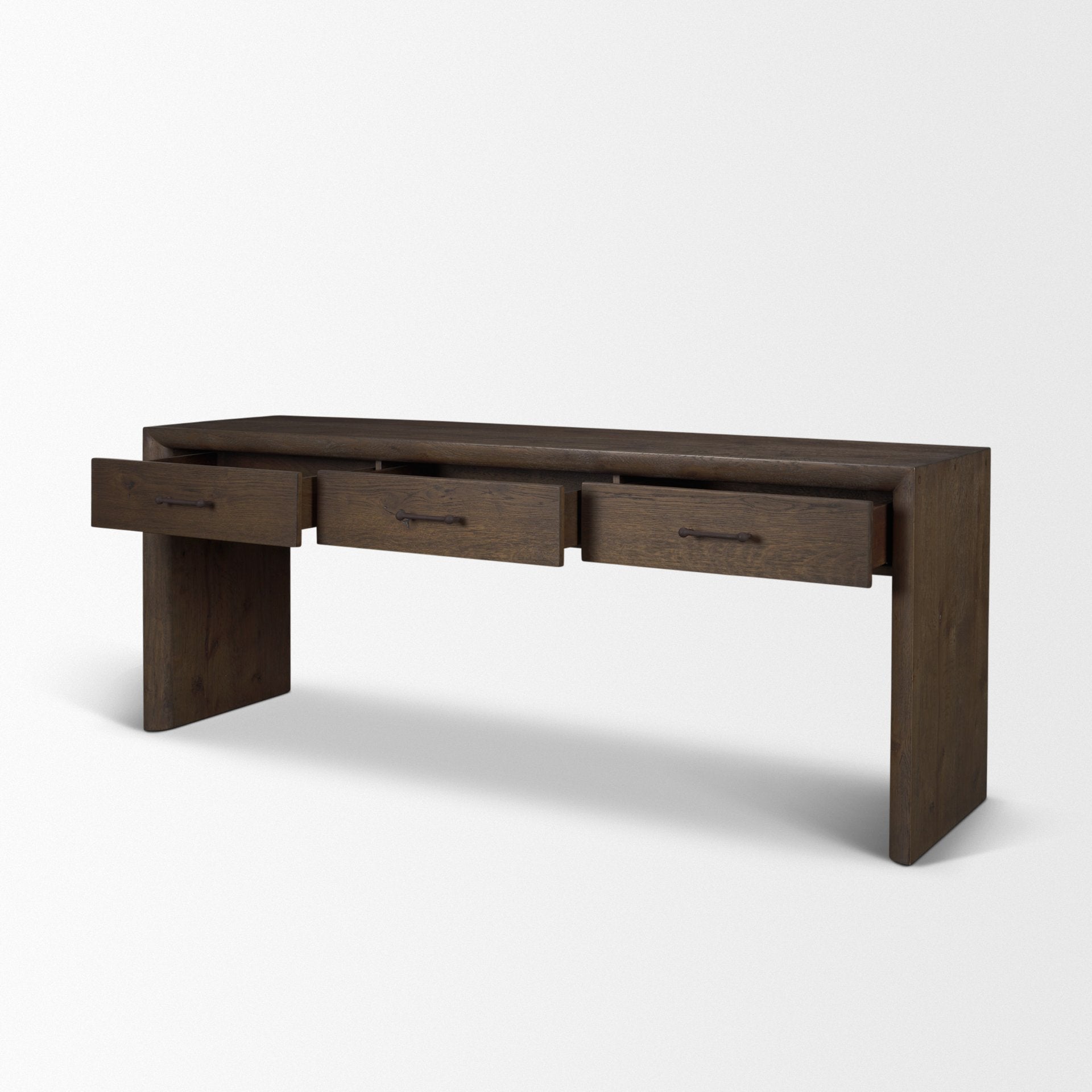 Belford 72" Oak Wood Console Table