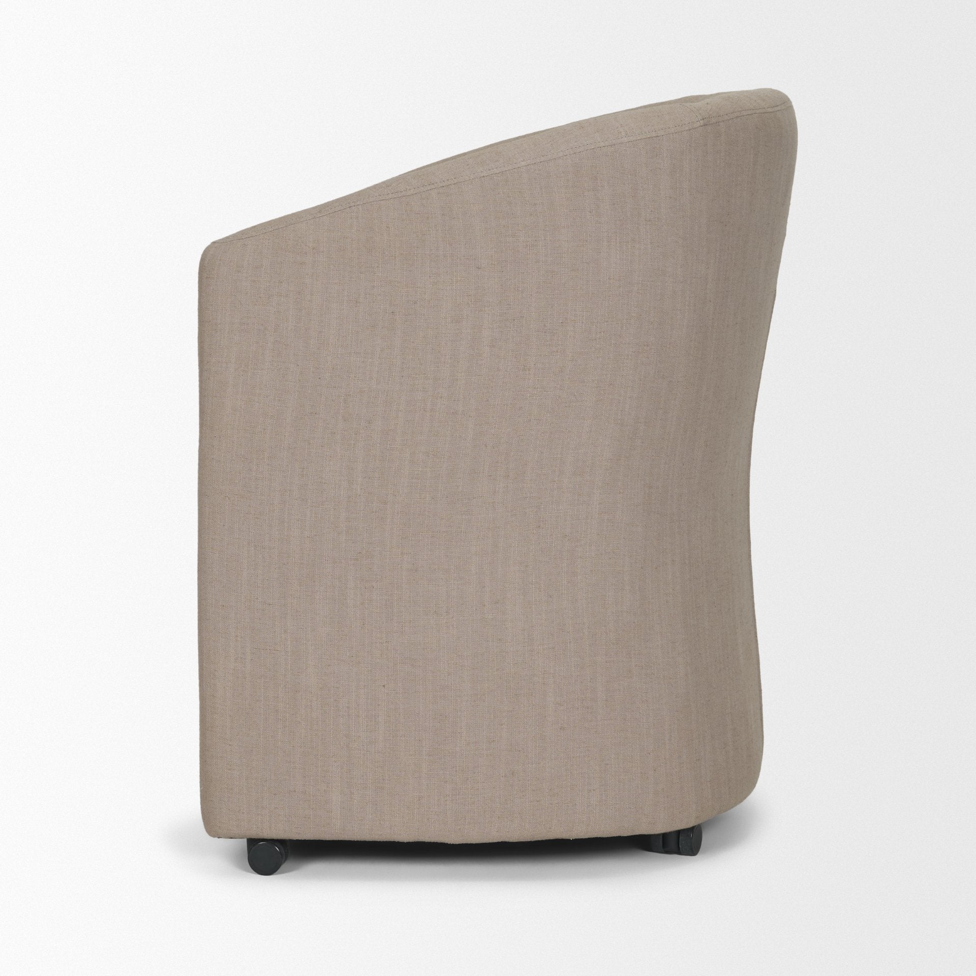 Sondra Performance Fabric Upholstered Club Dining Chair