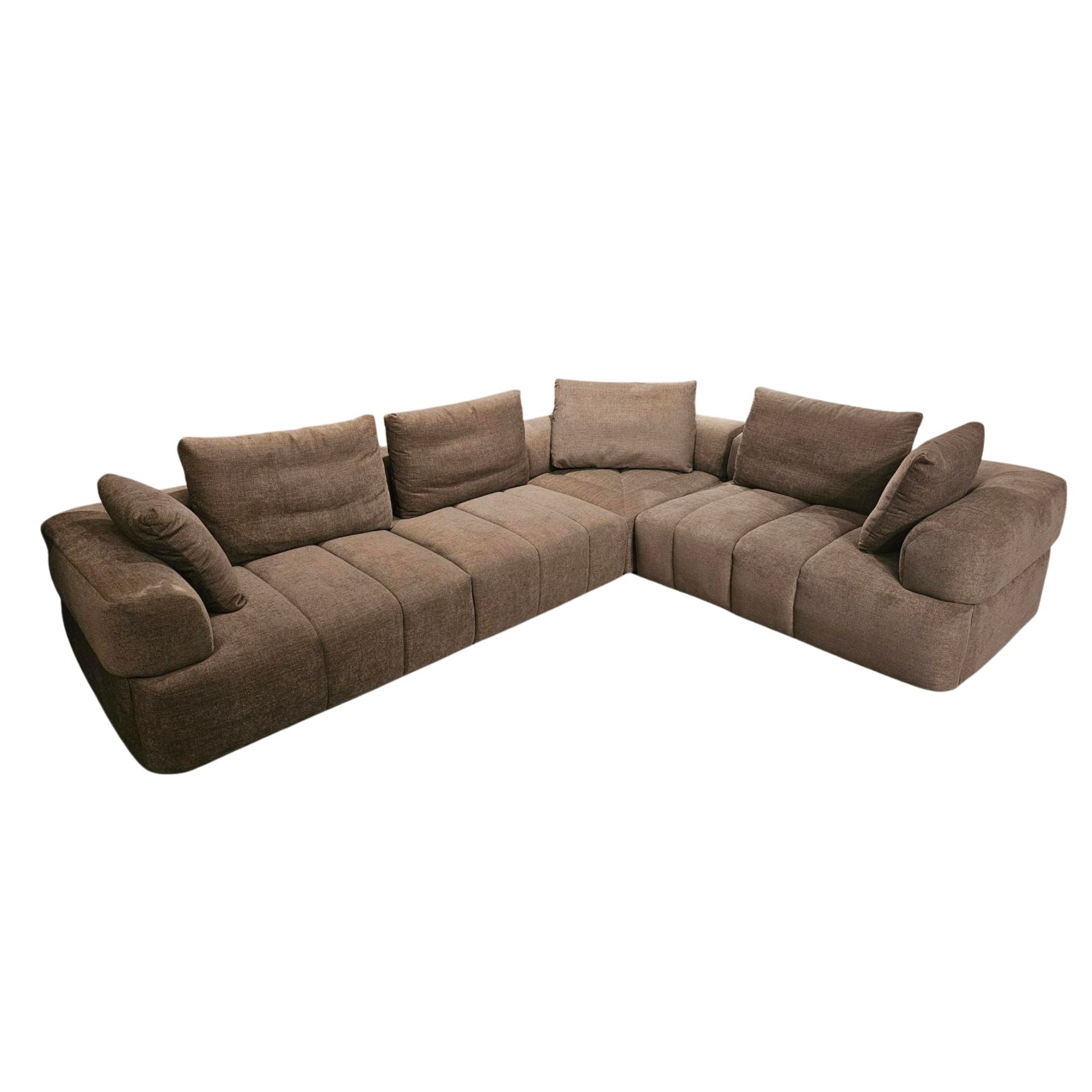 Warner 3 Piece Sofa Set with Corner Piece
