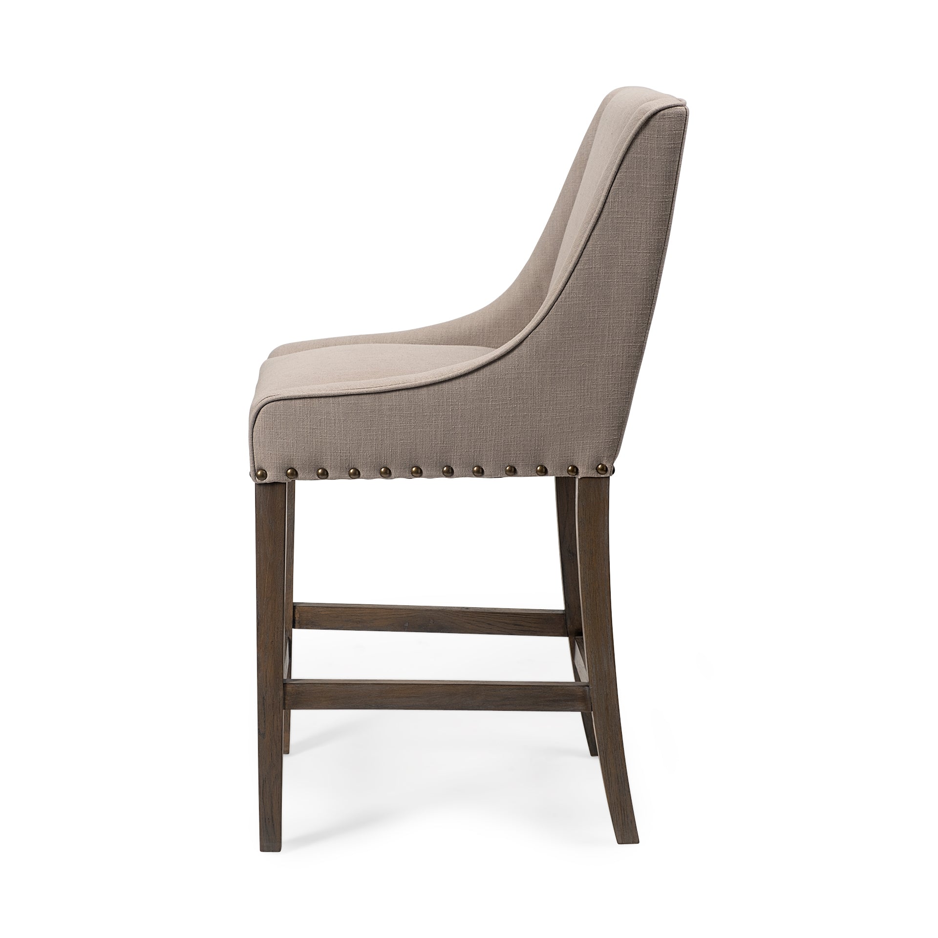 Kensington 27.5" Seat Height Wood Frame Counter Stool