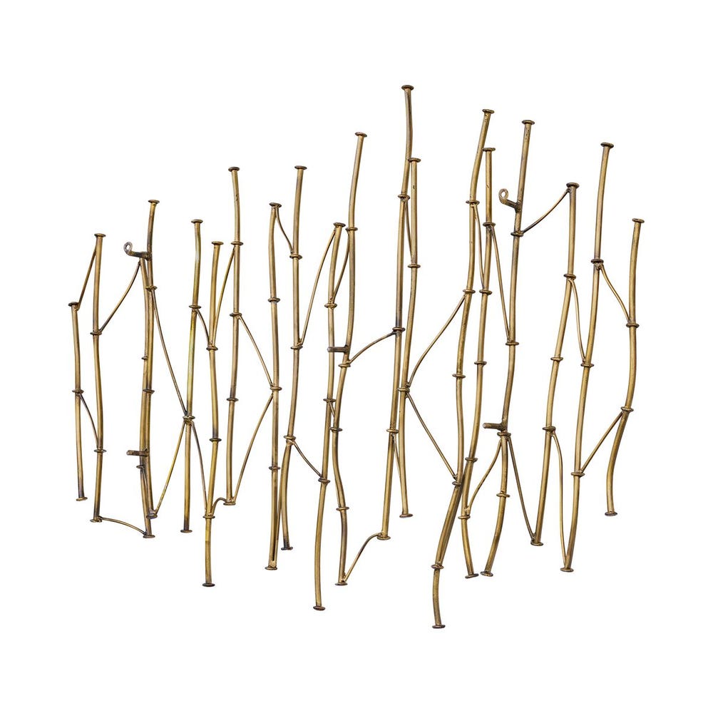 Uttermost Nature's Rhythm Gold Metal Wall Decor