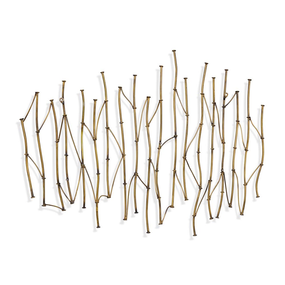 Uttermost Nature's Rhythm Gold Metal Wall Decor