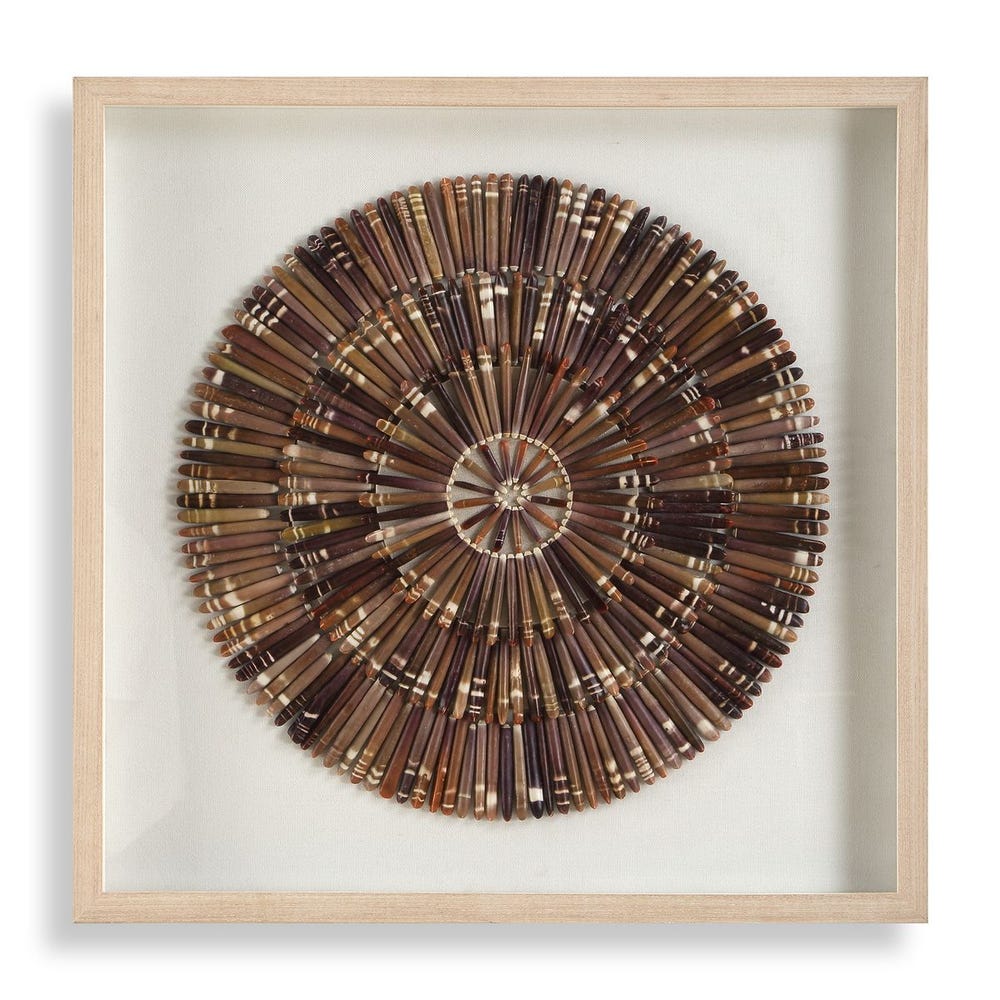 Uttermost Tiger Sea Urchin Shadow Box