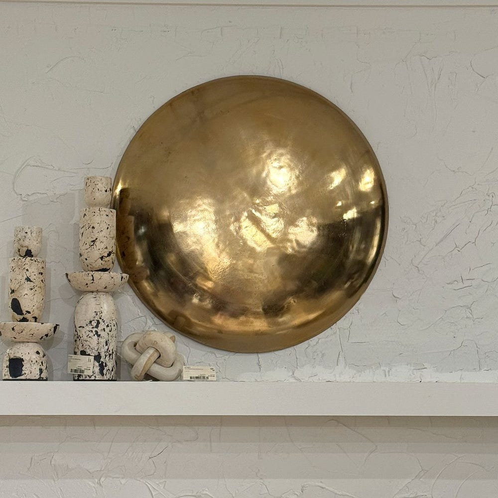 Uttermost Bombay Outdoor Gold Wall Art