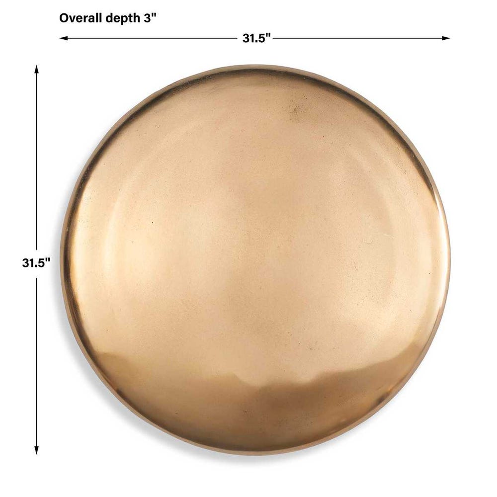 Uttermost Bombay Outdoor Gold Wall Art