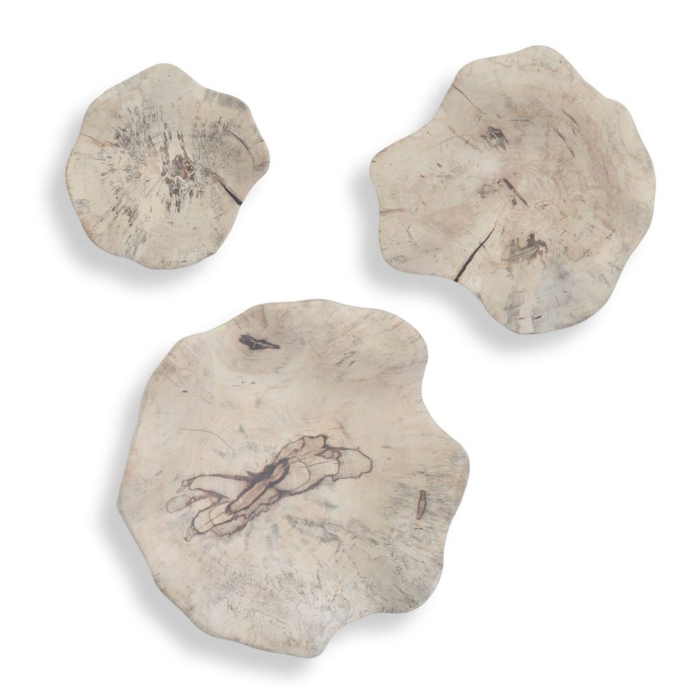 Uttermost Teo Wood Wall Decor - Set of 3