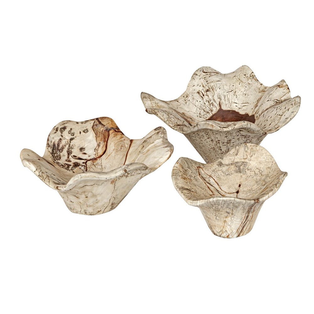 Uttermost Teo Wood Wall Decor - Set of 3