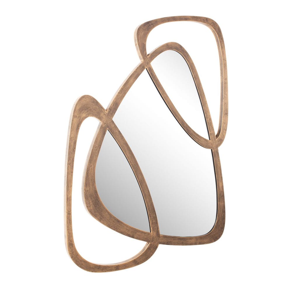 Uttermost Momentum Gold Mirrored Wall Decor