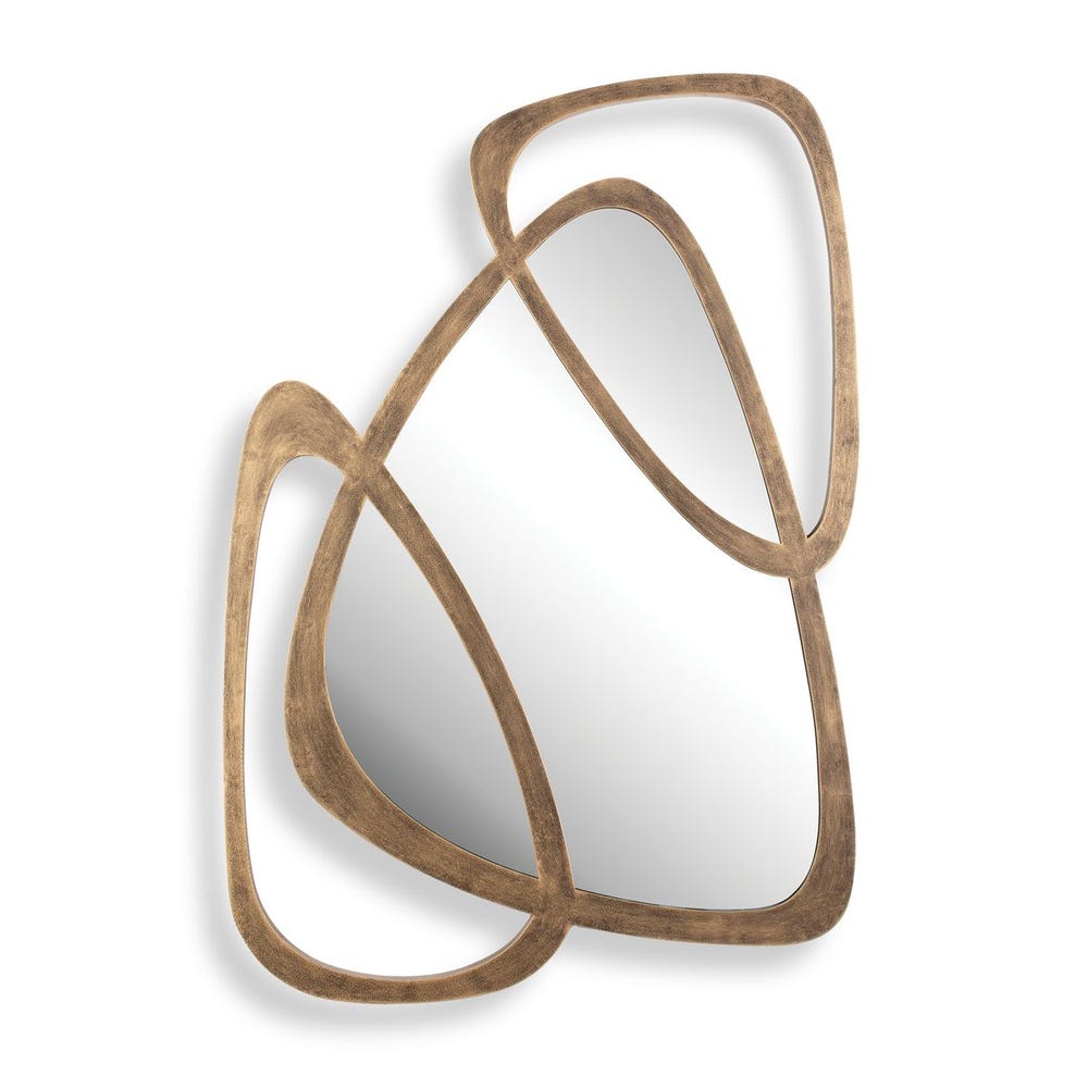 Uttermost Momentum Gold Mirrored Wall Decor