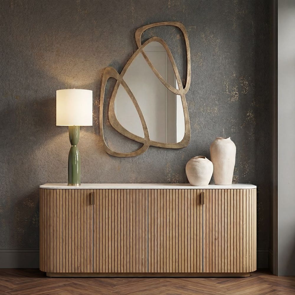 Uttermost Momentum Gold Mirrored Wall Decor
