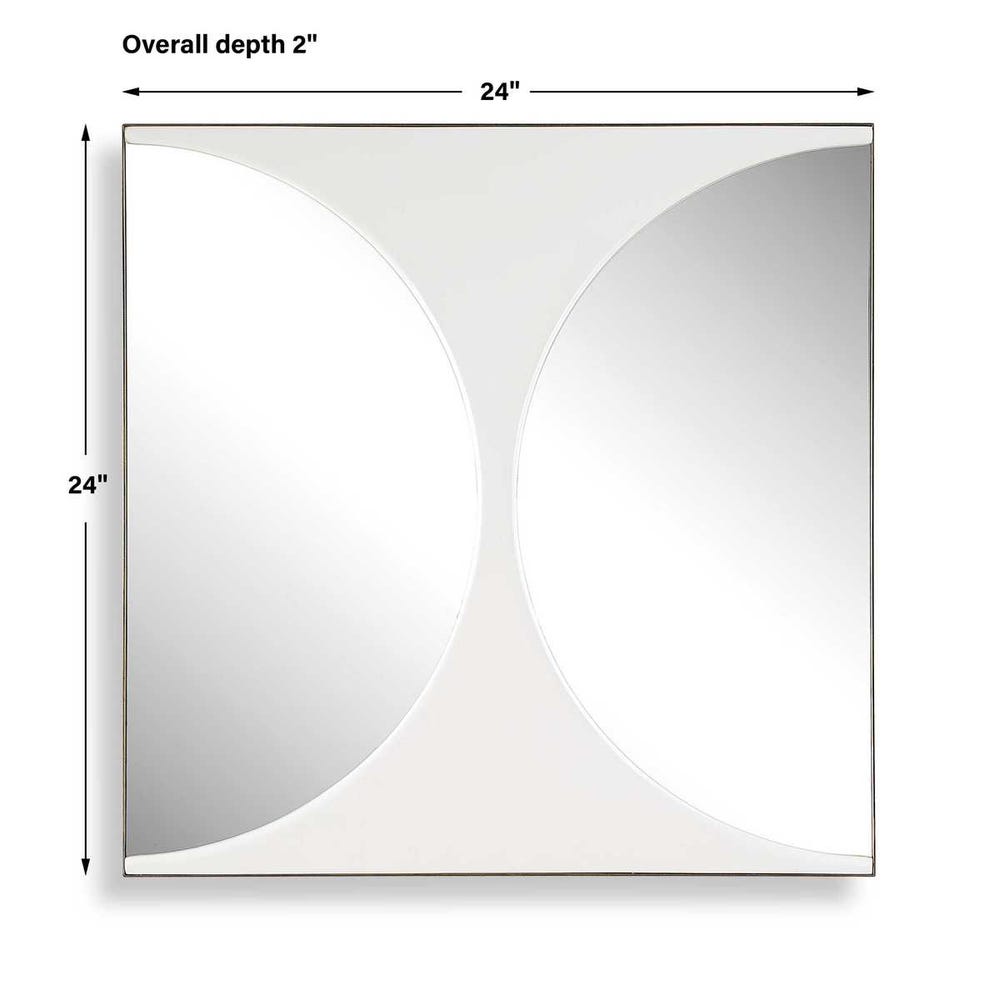 Uttermost New Moon Mirrored Wall Decor