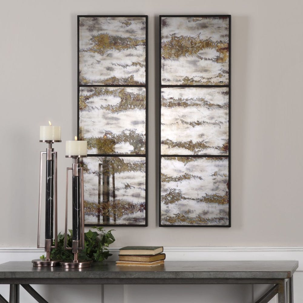 Uttermost Rahila Antiqued Wall Panels - Set of 2