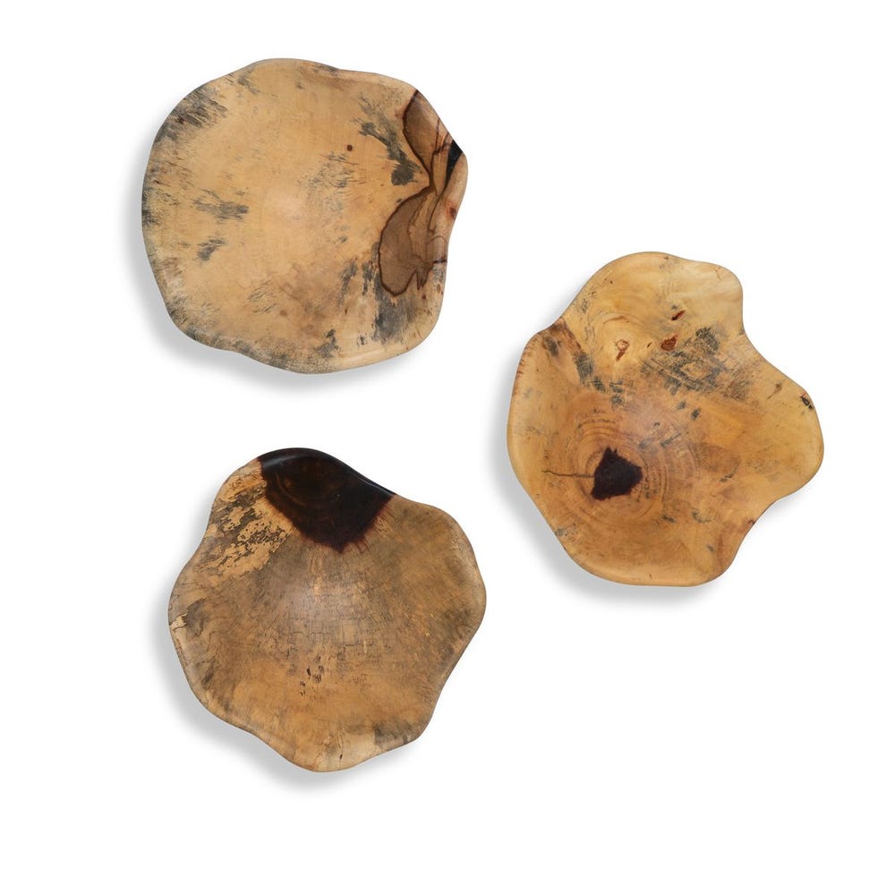 Uttermost Tamarine Wood Wall Art - Set of 3