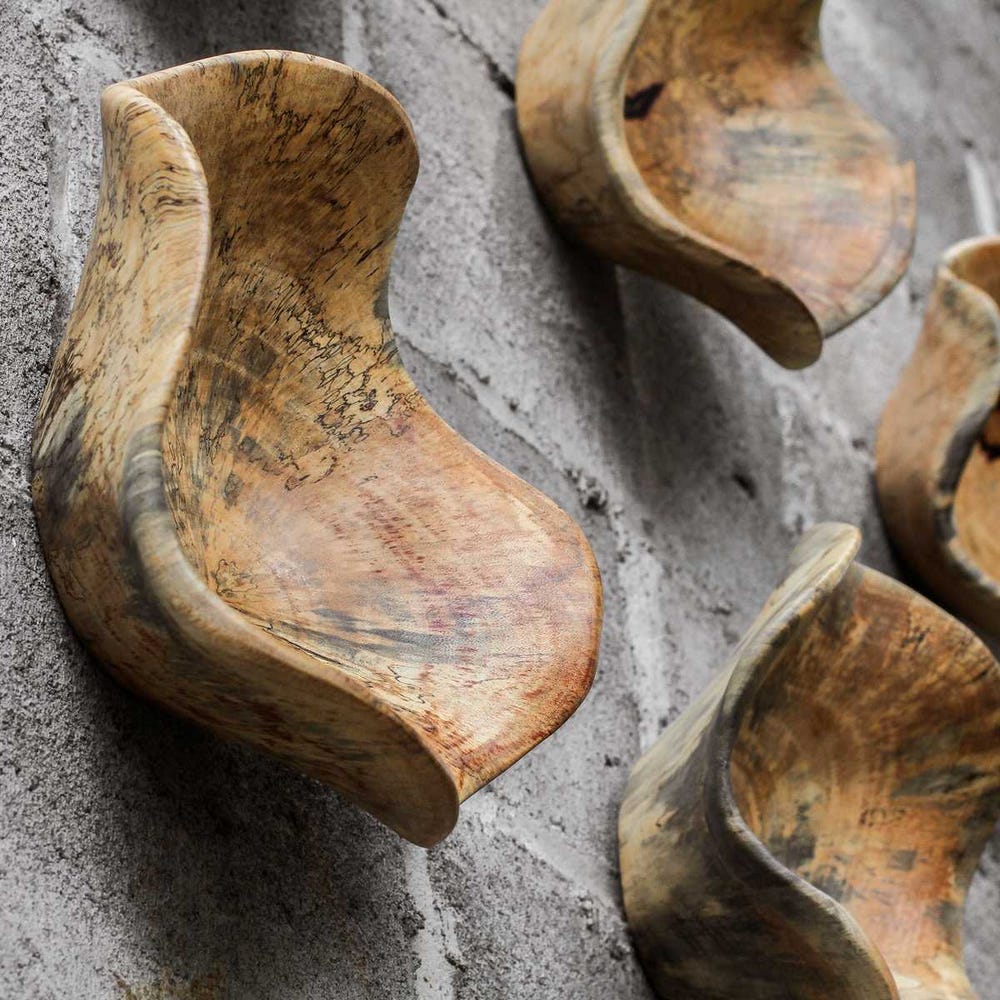 Uttermost Tamarine Wood Wall Art - Set of 3