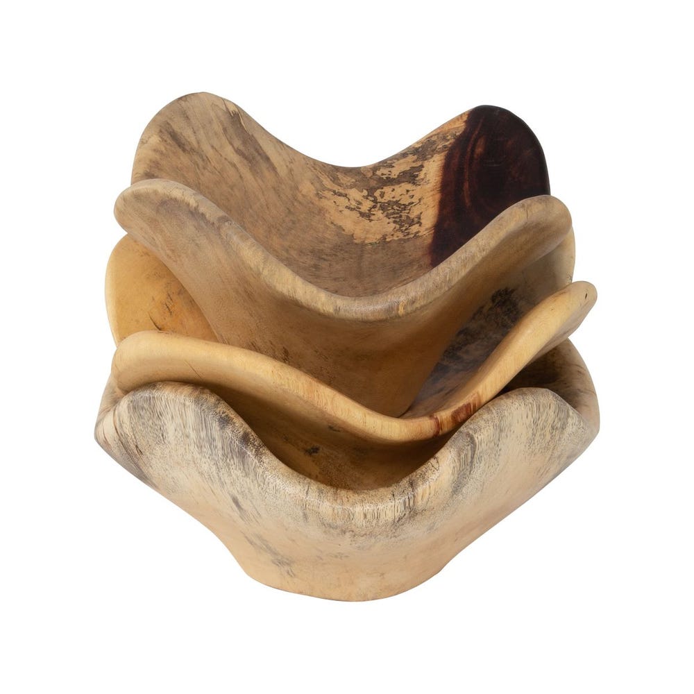 Uttermost Tamarine Wood Wall Art - Set of 3