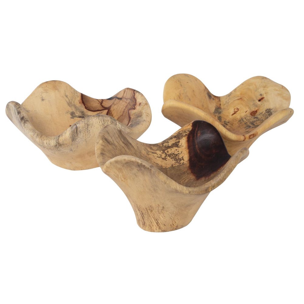 Uttermost Tamarine Wood Wall Art - Set of 3