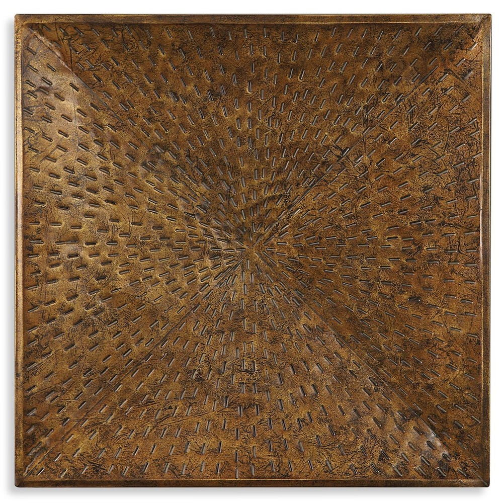 Uttermost Blaise Antiqued Bronze Wall Art