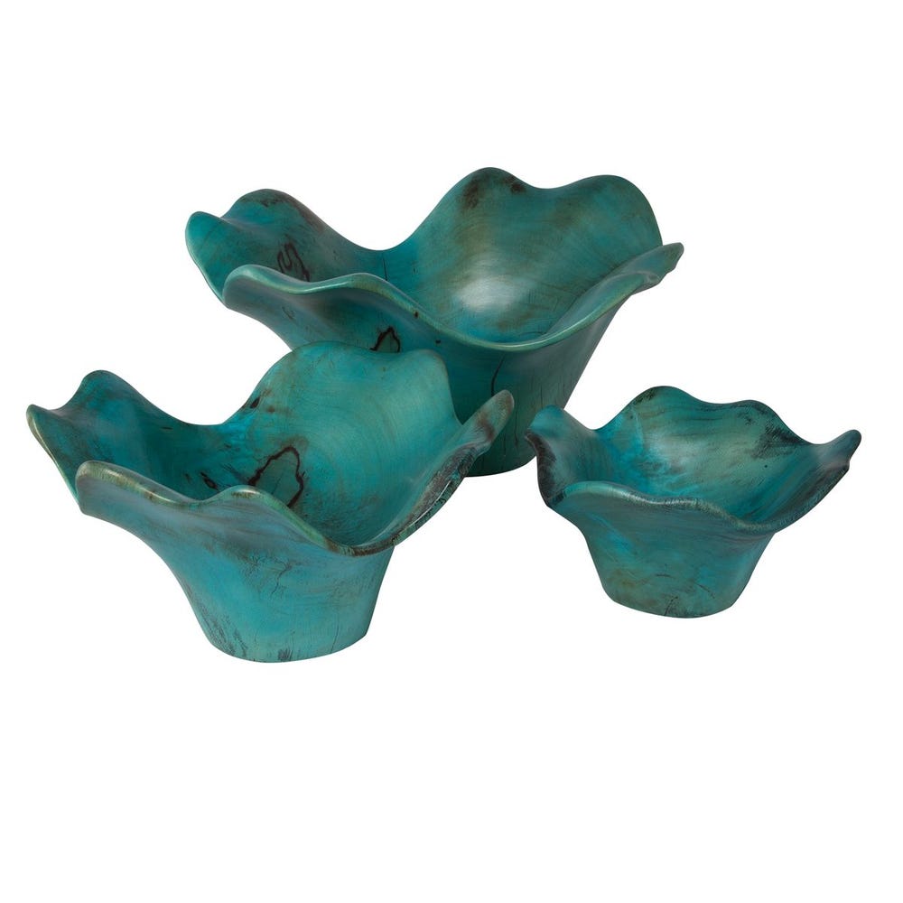 Uttermost Teo Wood Wall Decor - Set of 3