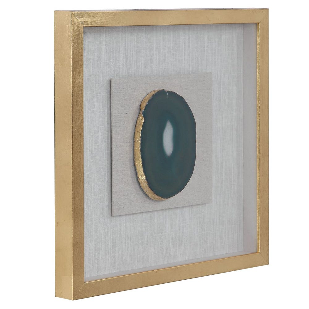 Uttermost Keeva Agate Stone Shadow Box