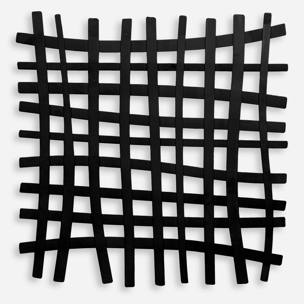 Gridlines Iron Wall Decor by Uttermost