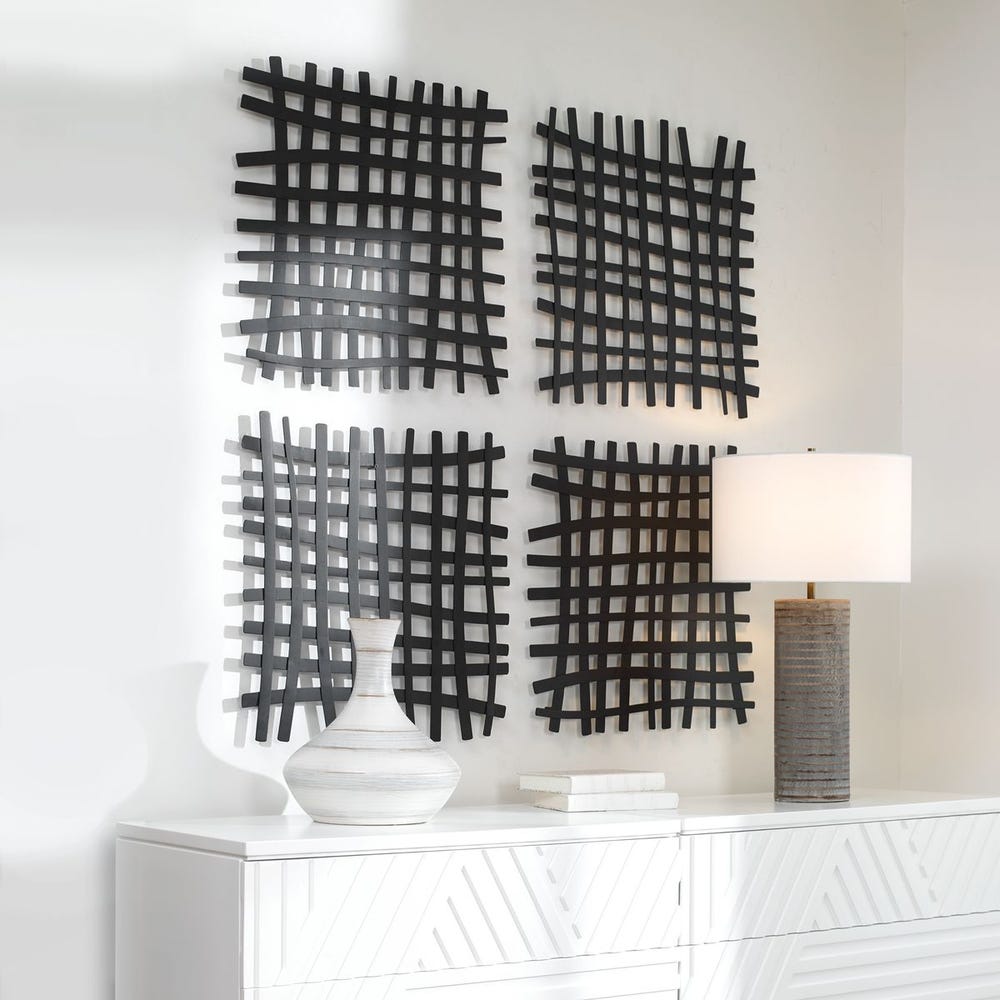 Gridlines Iron Wall Decor by Uttermost