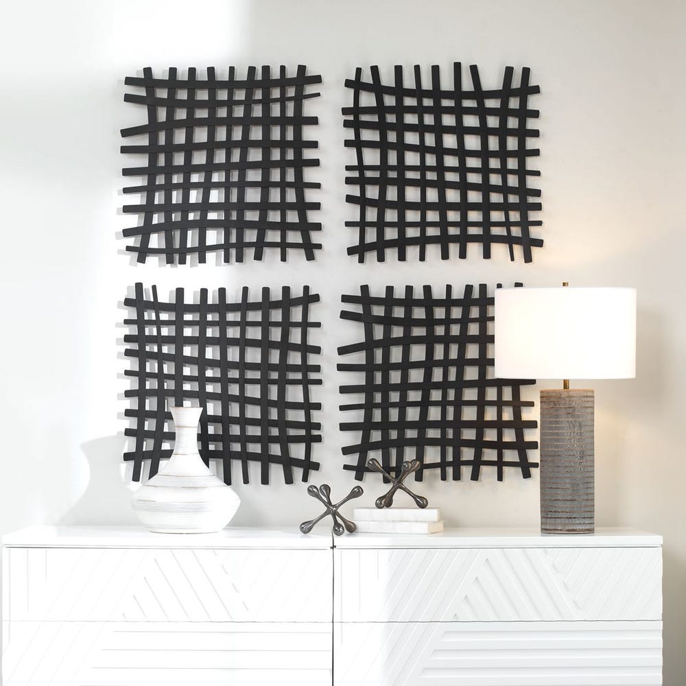 Gridlines Iron Wall Decor by Uttermost