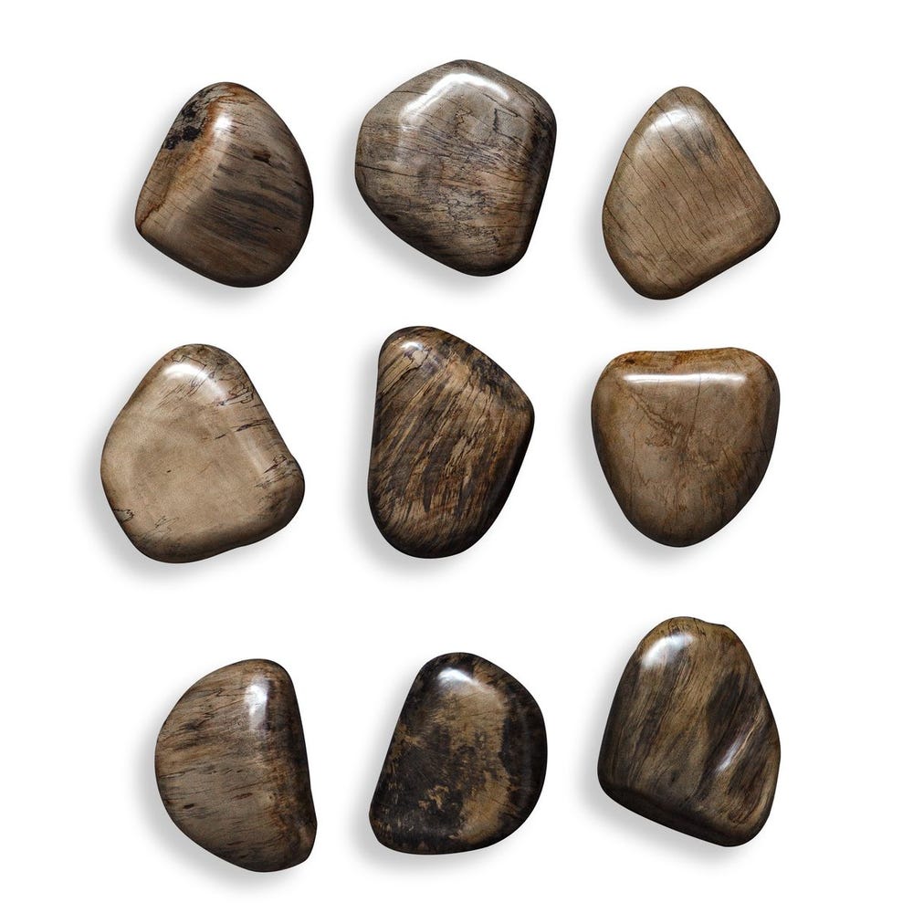 Uttermost Pebbles Wood Wall Decor - Set of 9
