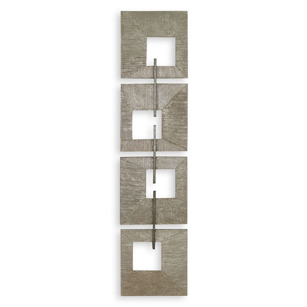 Uttermost Linked Champagne Metal Wall Decor