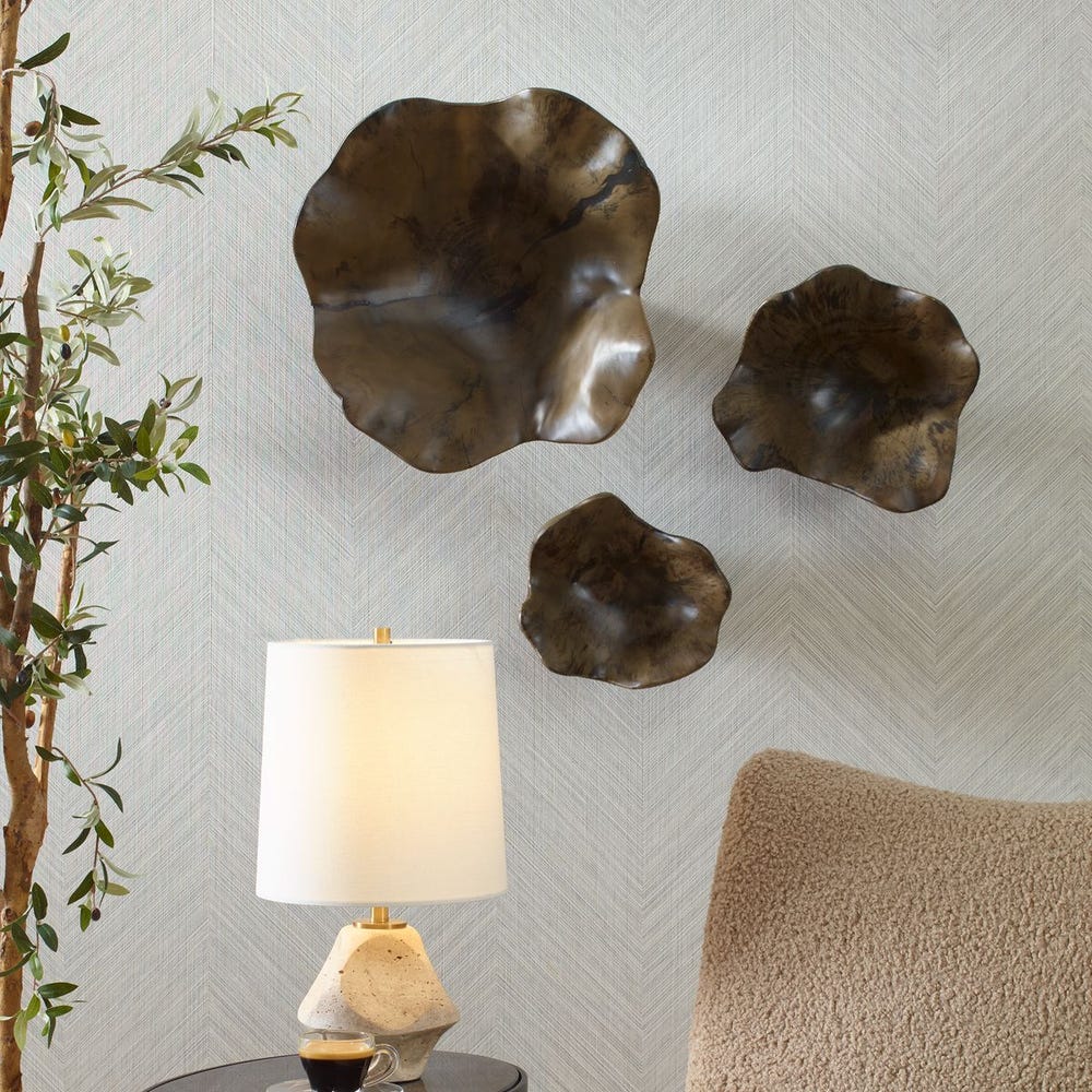 Uttermost Teo Wood Wall Decor - Set of 3