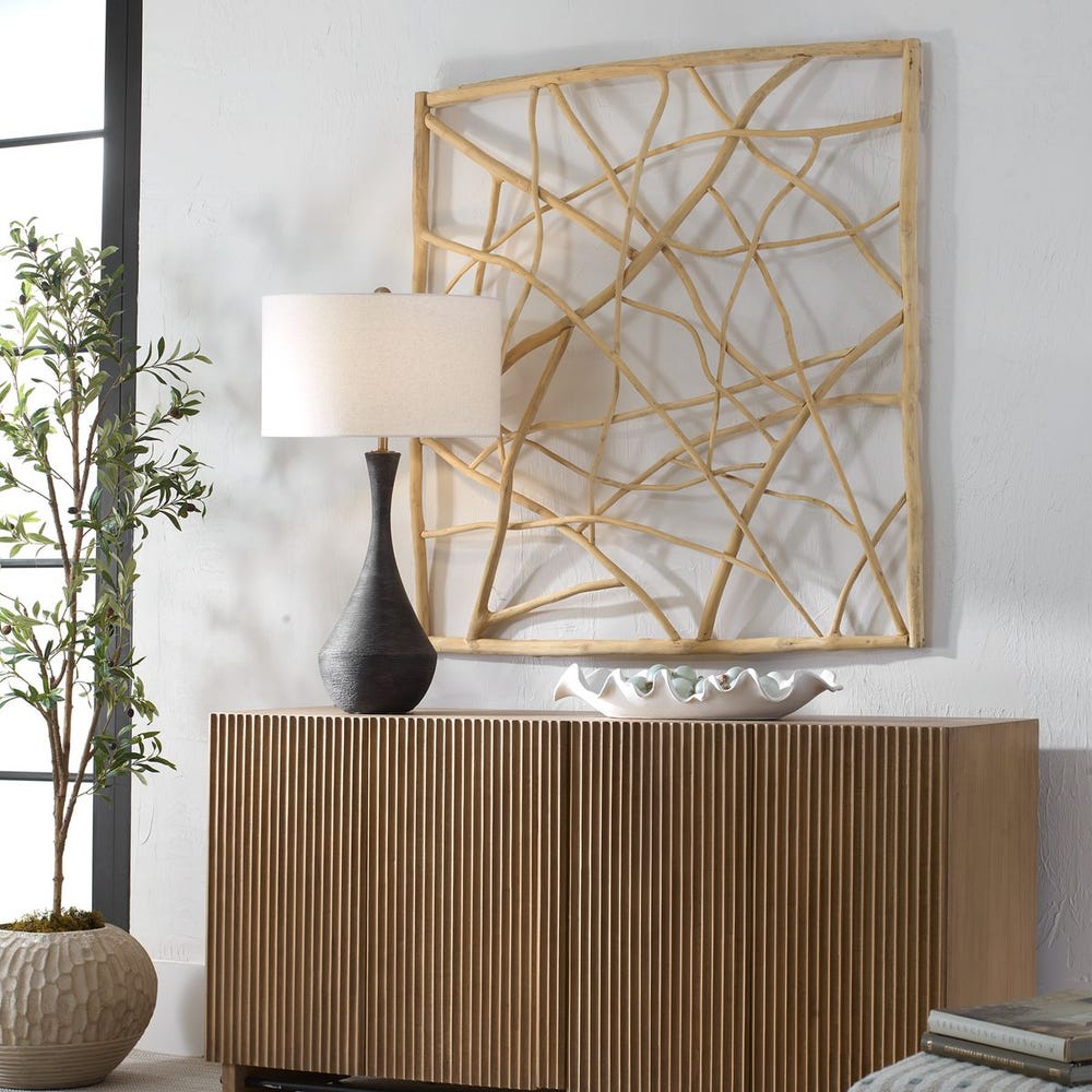 Uttermost Tangled Up Outdoor Teak Wall Decor by Uttermost