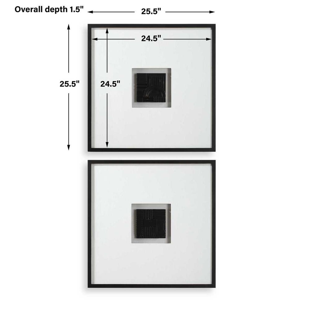 Uttermost Origins Shadow Boxes - Set of 2