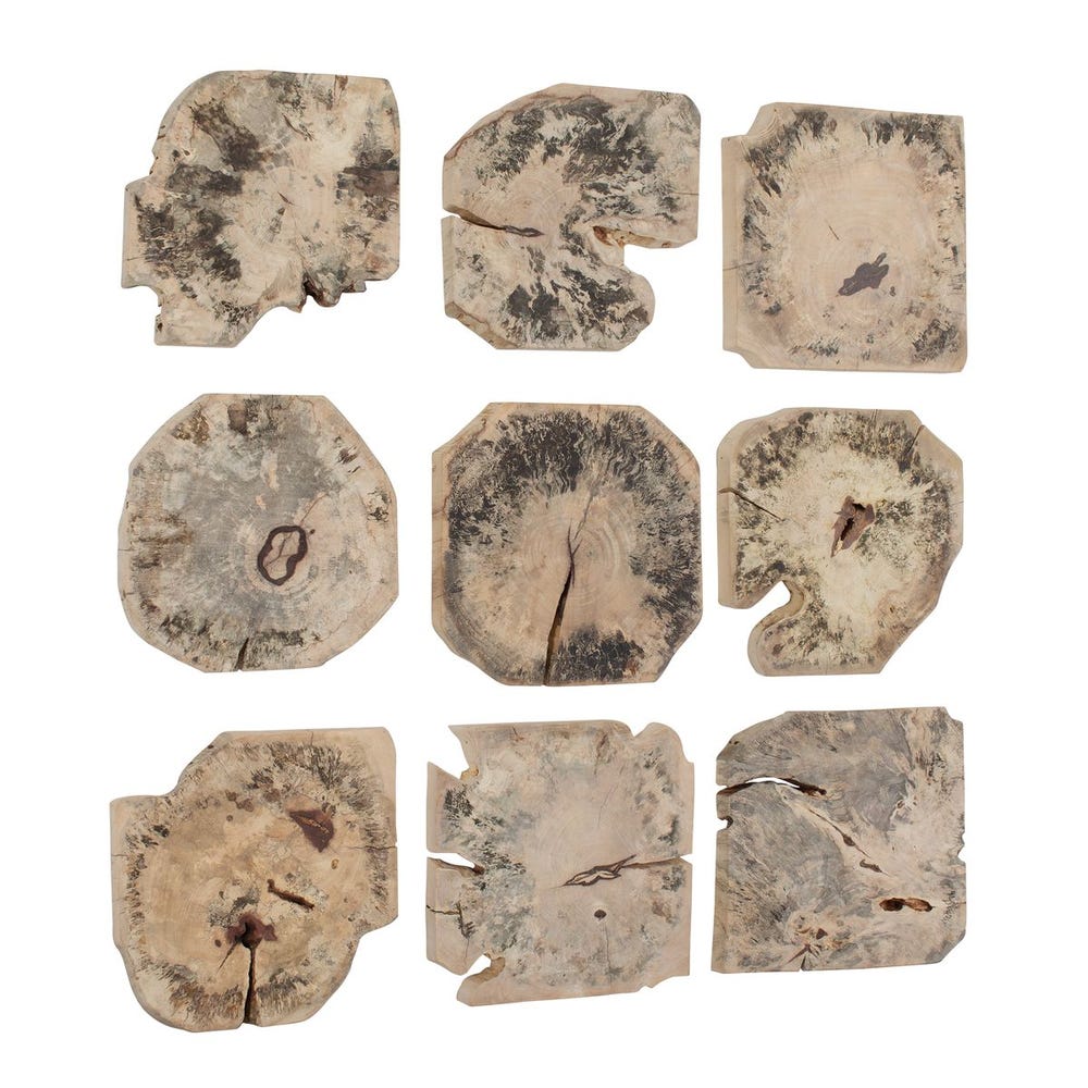 Uttermost Bahati Wood Wall Decor - Set of 9