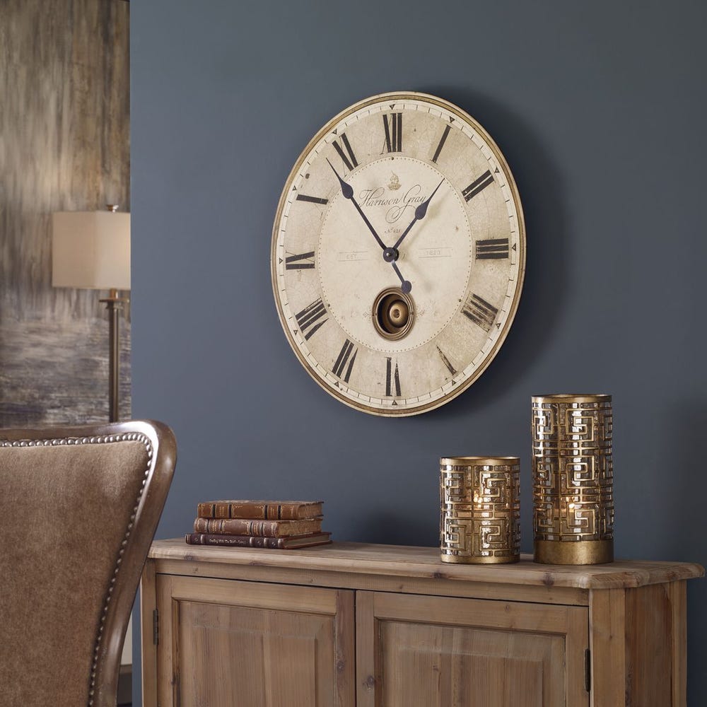 Uttermost Harrison Gray Clock