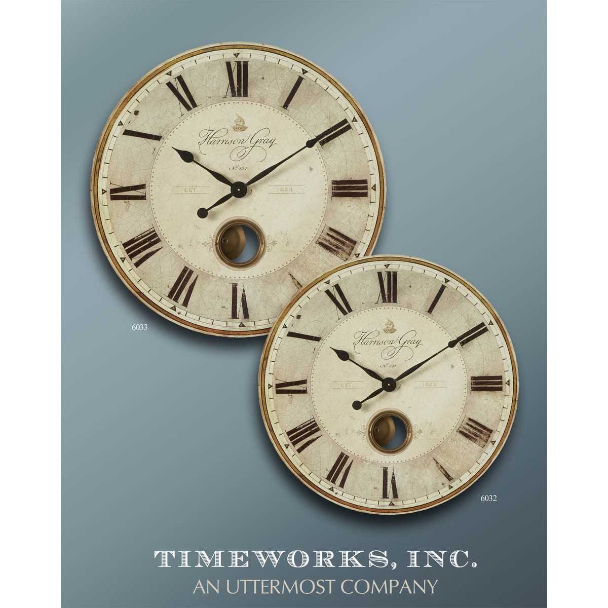 Uttermost Harrison Gray Clock