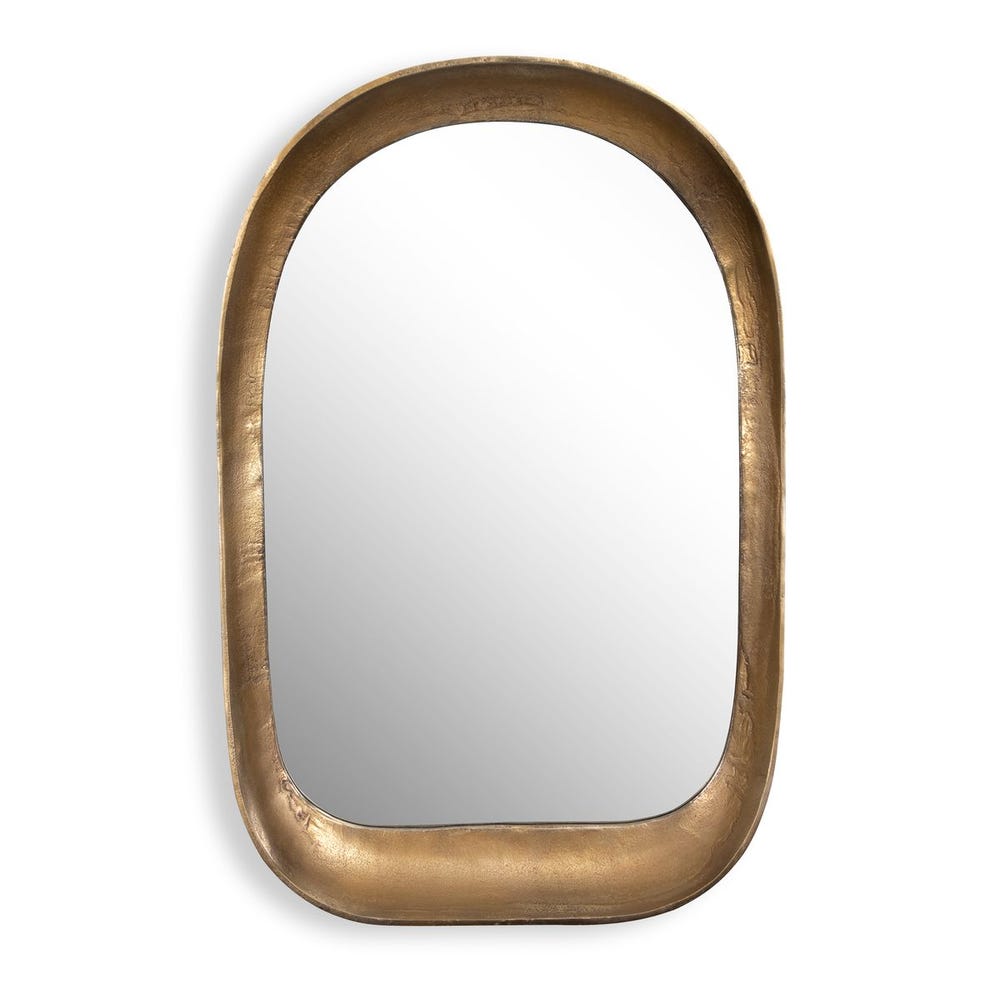 Uttermost Bradano Brass Arch Mirror