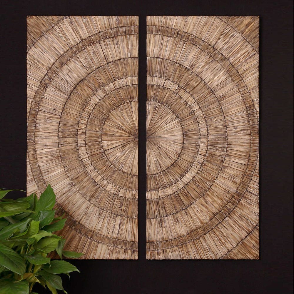 Uttermost Lanciano Wood Wall Art
