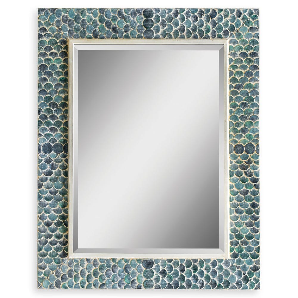 Uttermost Makaria Coastal Blue Mirror