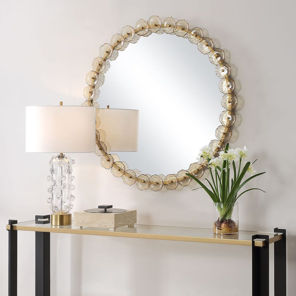 Uttermost Nolina Round Mirror