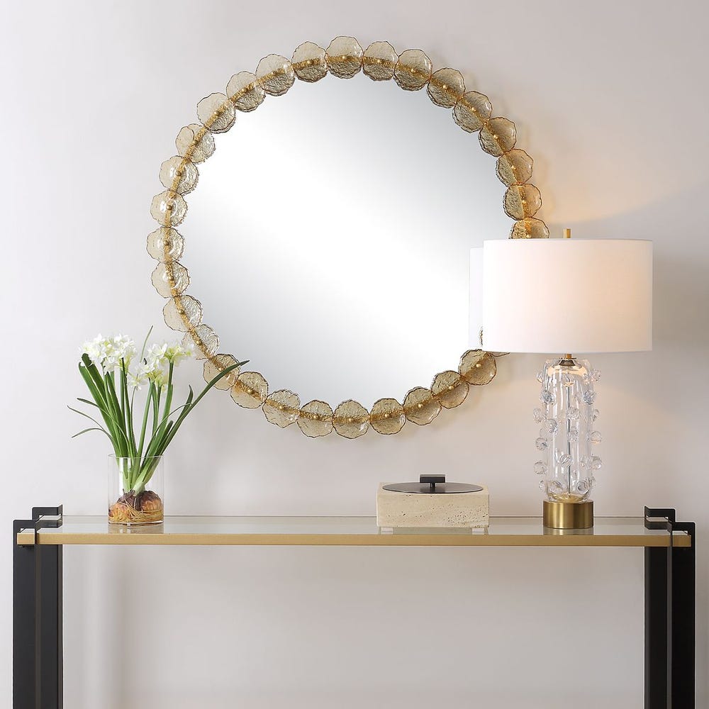 Uttermost Nolina Round Mirror