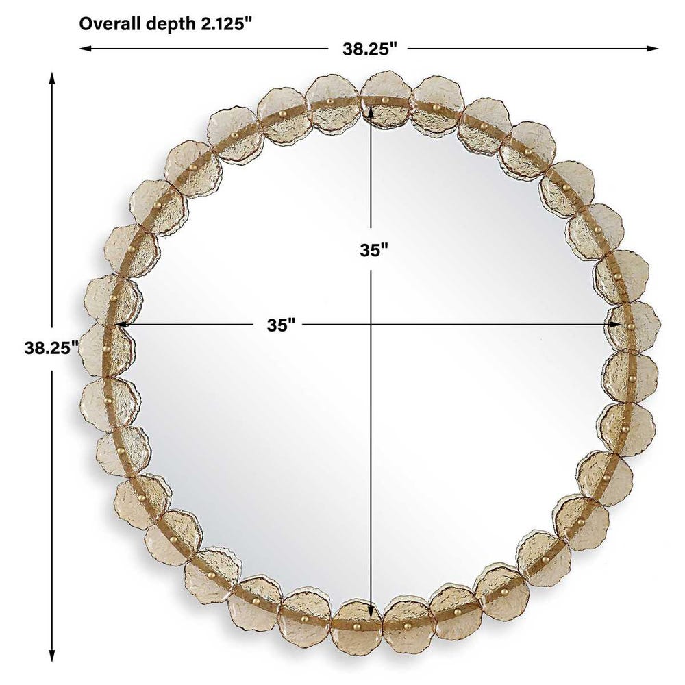 Uttermost Nolina Round Mirror