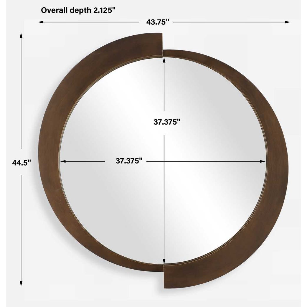 Uttermost Reverse Round Mirror