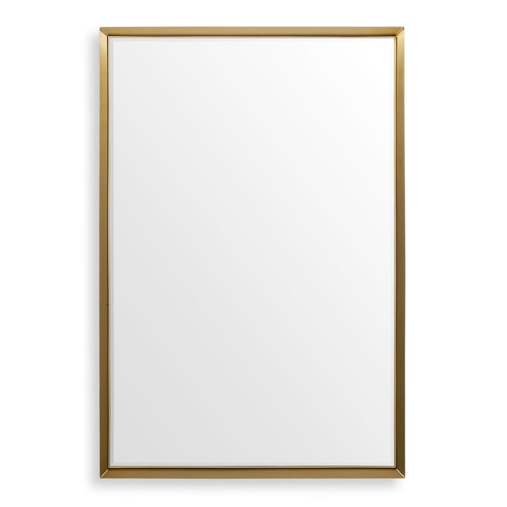 Uttermost Heisler Brass Mirror