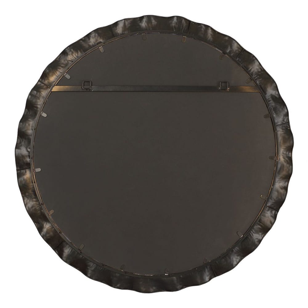 Uttermost Haya Round Gold Mirror