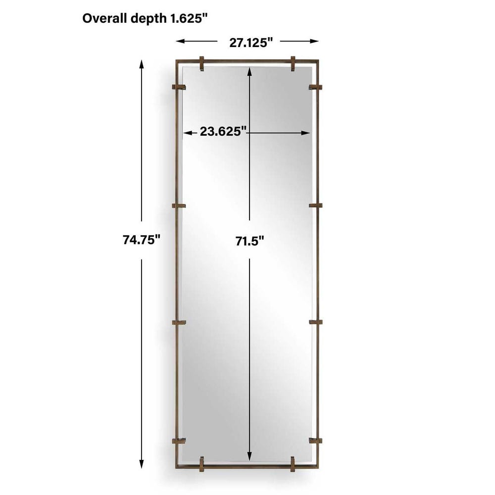 Uttermost Hann Full Length Bronze Mirror