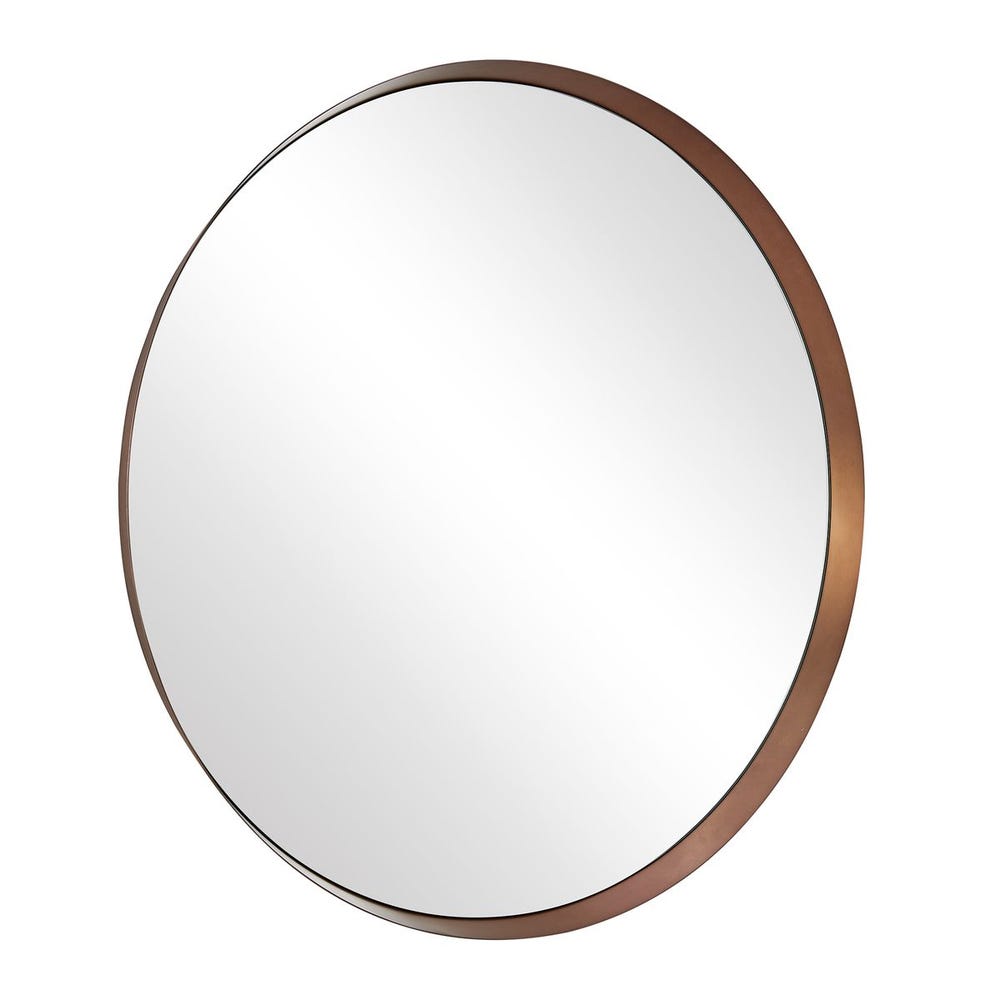 Uttermost Torrado Round Bronze Mirror