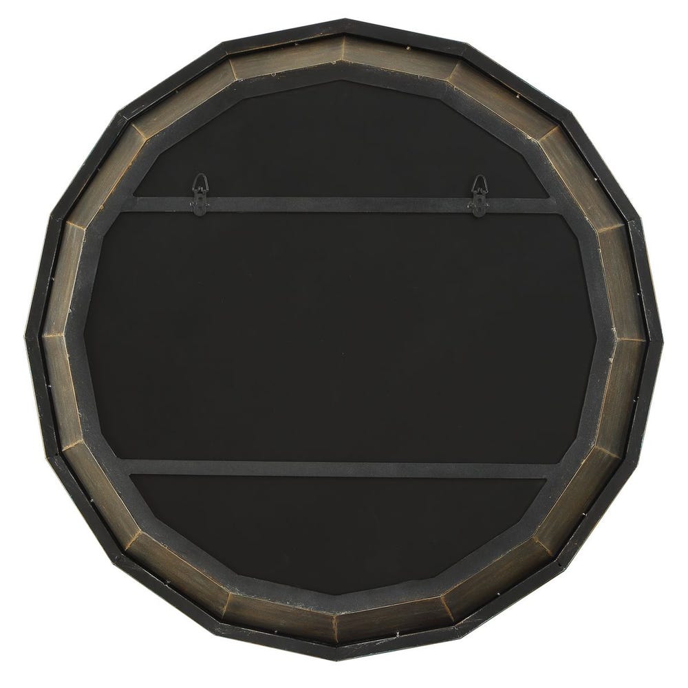 Uttermost Neve Bronze Round Mirror