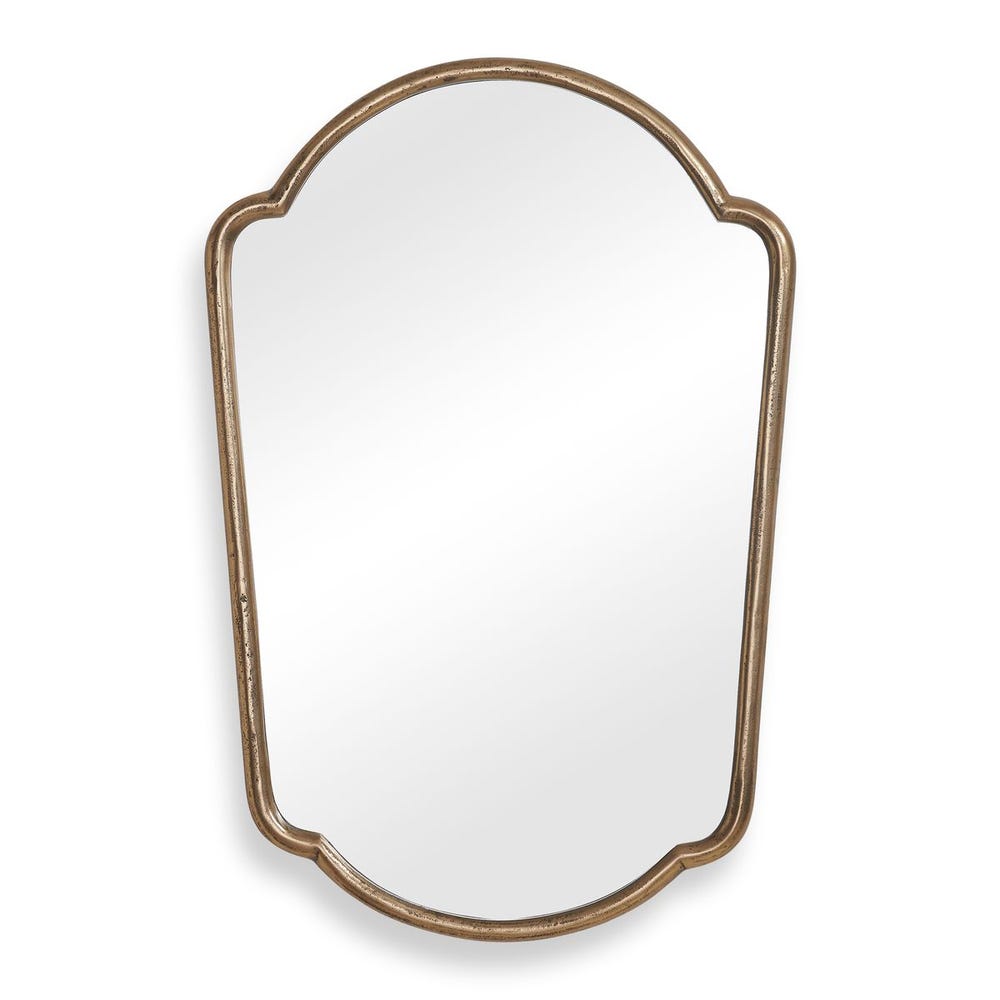 Uttermost Naomi Antique Brass Mirror